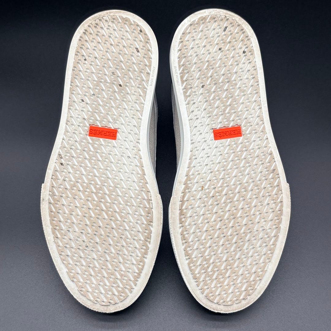 【極美品】HERMES トワルH ゲット　スニーカー