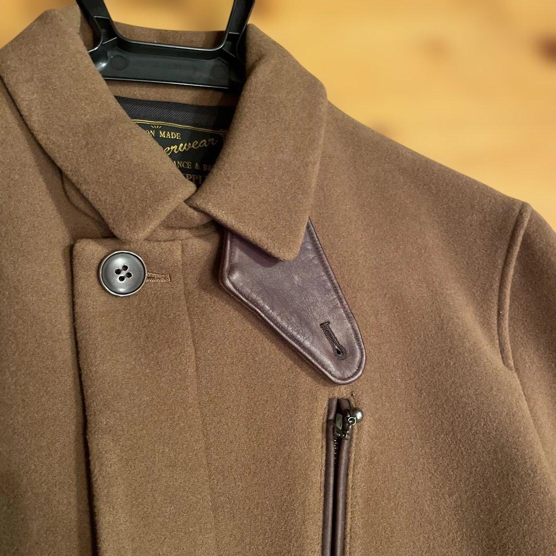 【EGO TRIPPING】STAND-FALL COLLAR COAT