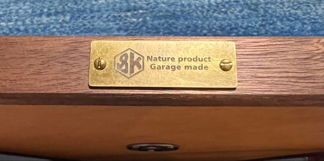 三脚用　サイドテーブル（ウォールナット）　ケース付き