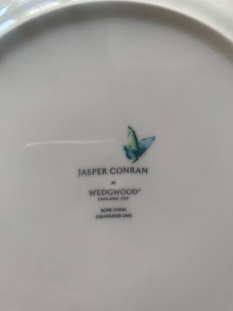  Jasper Conran 孔雀と花のお皿4枚セット