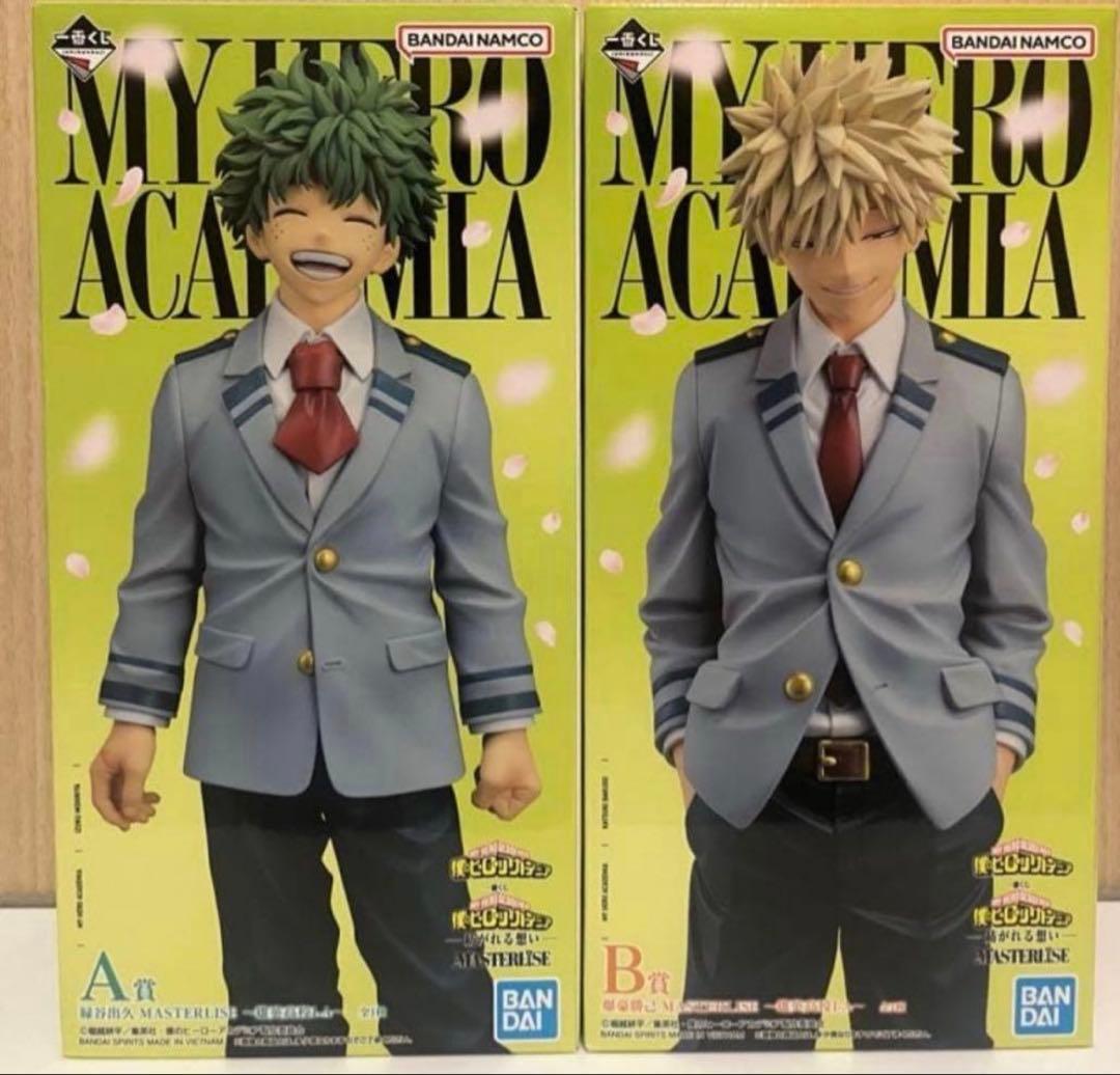 僕のヒーローアカデミア フィギュア 2体セット 爆豪勝己 緑谷出久