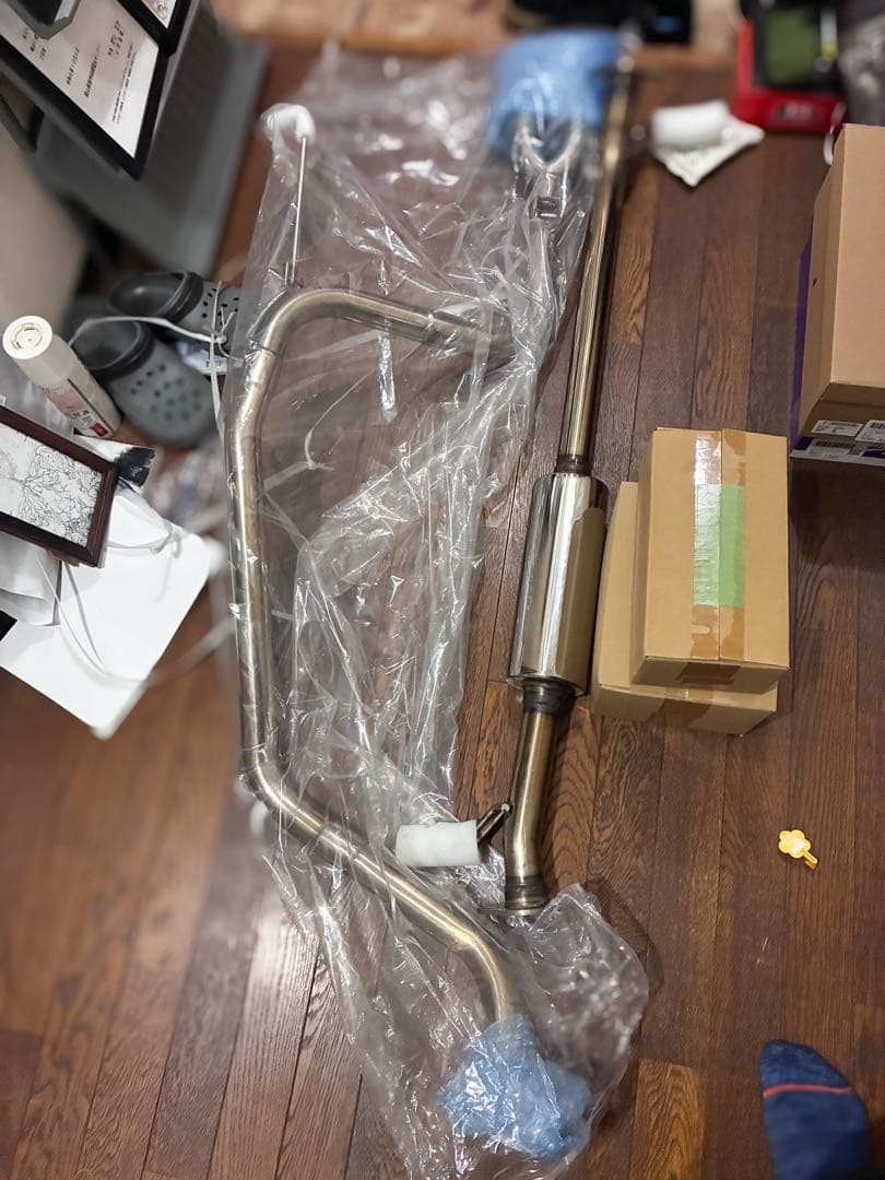 ウイルズウィン la650sタントカスタム センターマフラー