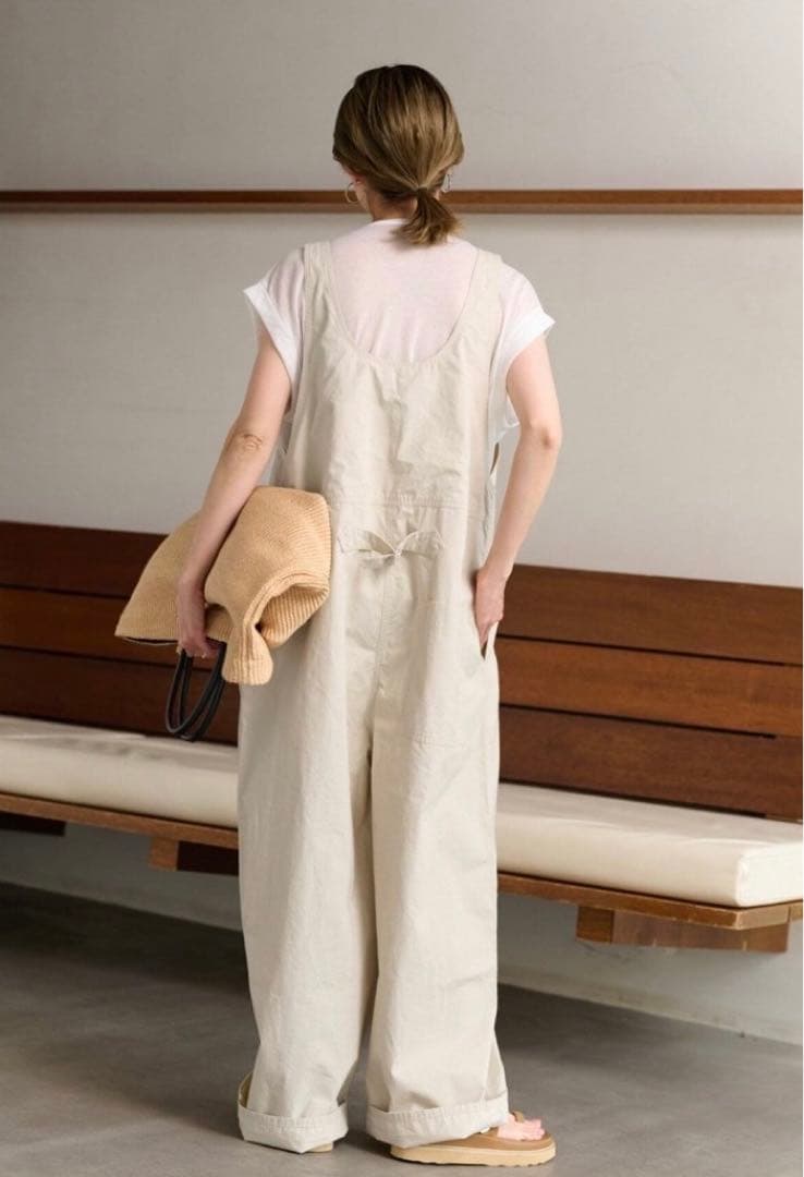 25　FRAMeWORK コンパクトウェザーサロペット