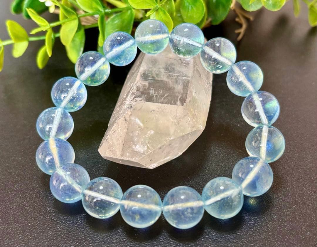 ゆみ　究極品質　海の精霊の宝物　幻のエンジェルローズアクアマリン