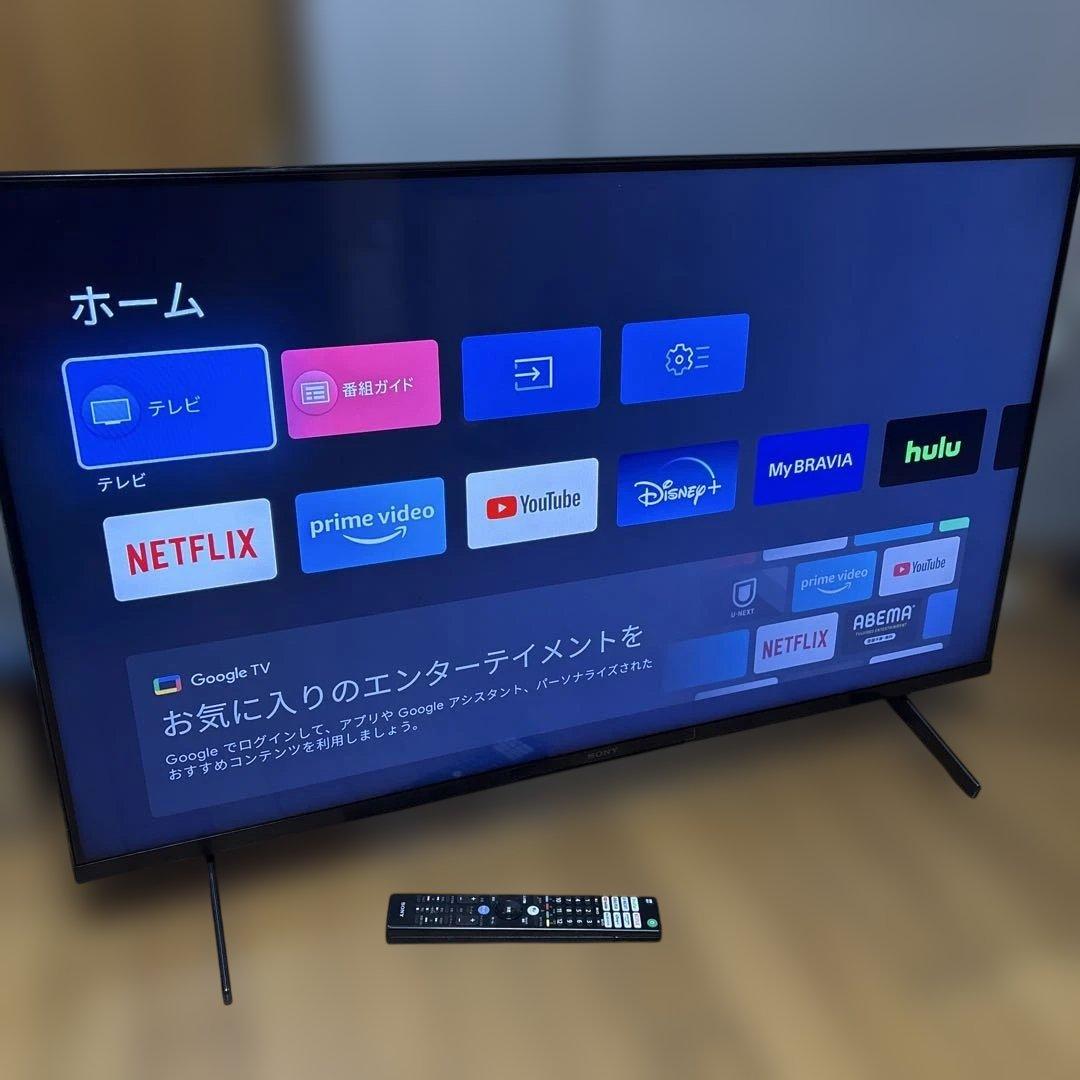 超美品　SONY 43V型 4K 液晶テレビ BRAVIA KJ-43X85K