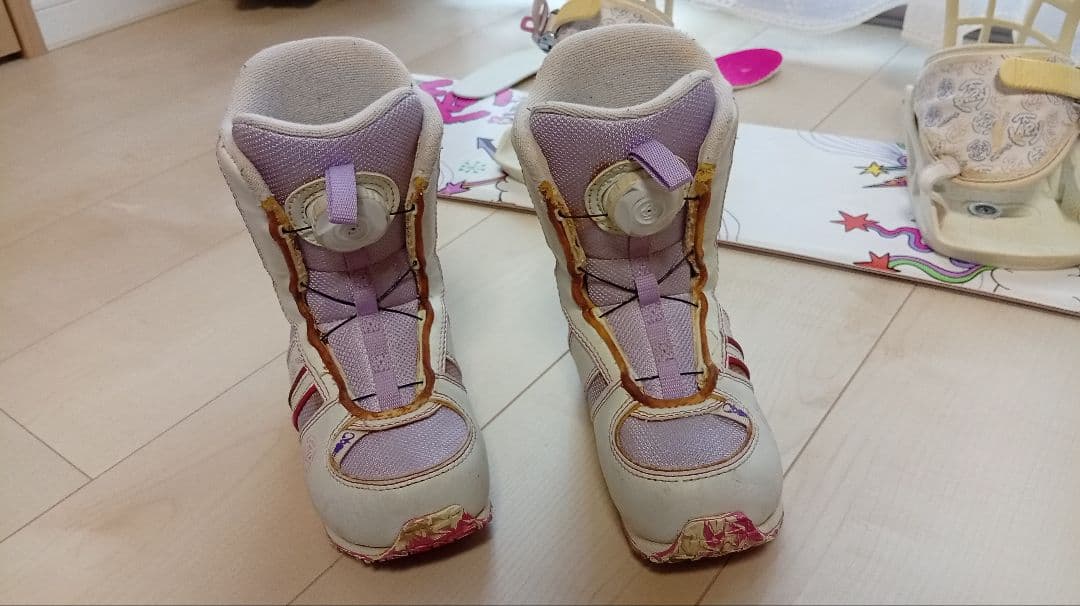 K2スノーボードセット90 ブーツ16.75オマケ付きキッズ用