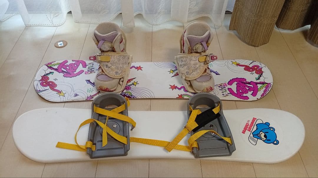 K2スノーボードセット90 ブーツ16.75オマケ付きキッズ用