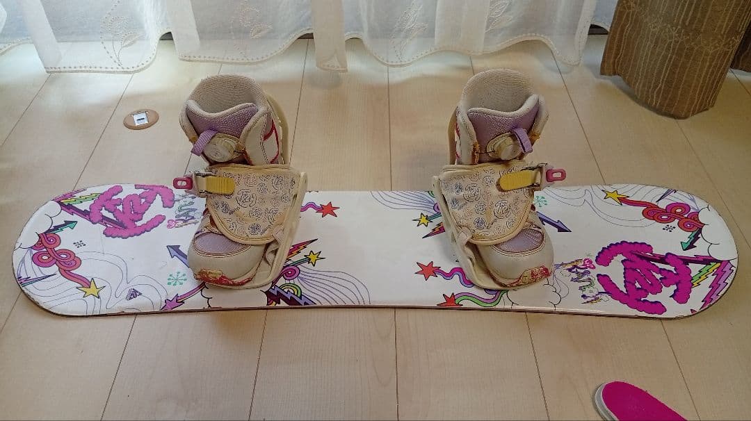 K2スノーボードセット90 ブーツ16.75オマケ付きキッズ用