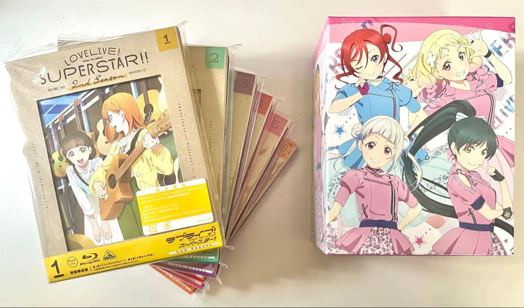 ラブライブ スーパースター Liella! アニメ 2期 全巻 6セット 特典付