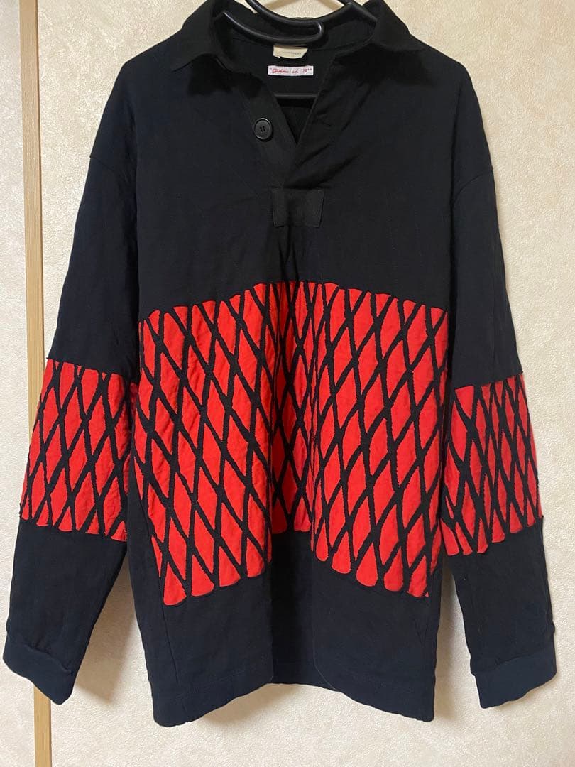 stefan cooke 22ss キルト ポロシャツ