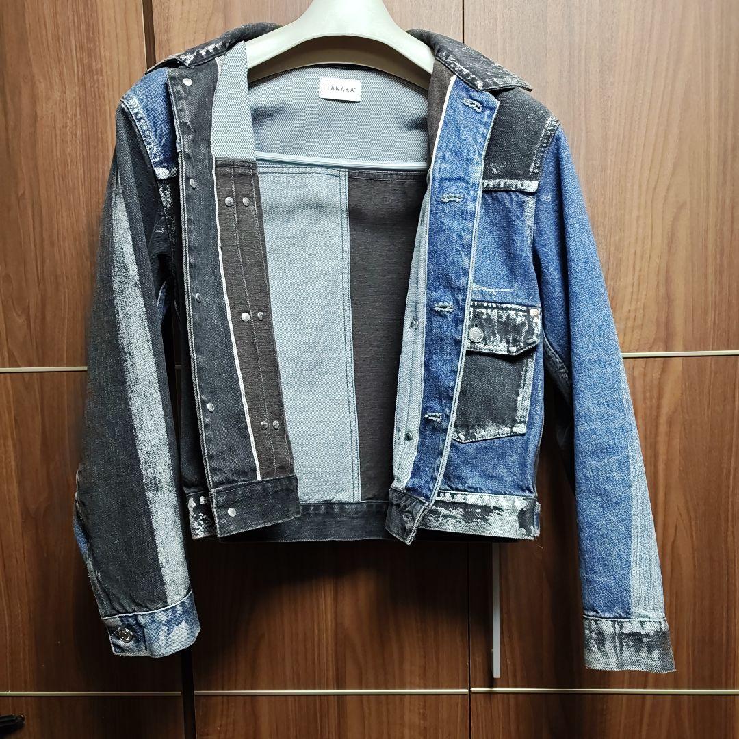 値下げ！TANAKA デニム　ブラック、ブルーデニム XS　新品タグ付き
