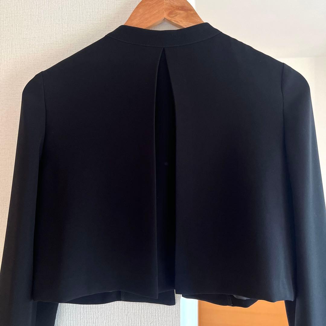 kaene バックタックジャケット　34 黒　BLACK