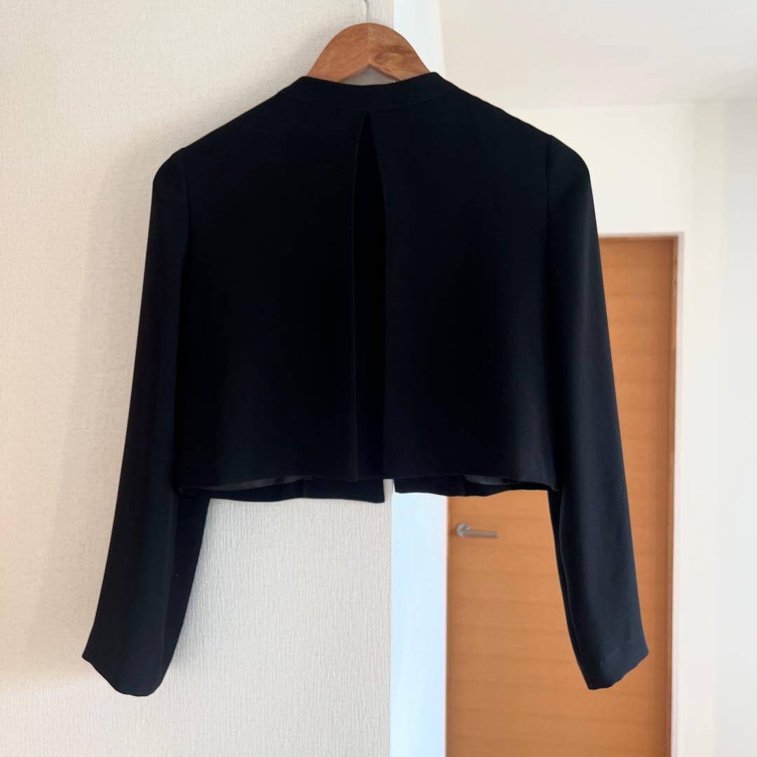 kaene バックタックジャケット　34 黒　BLACK