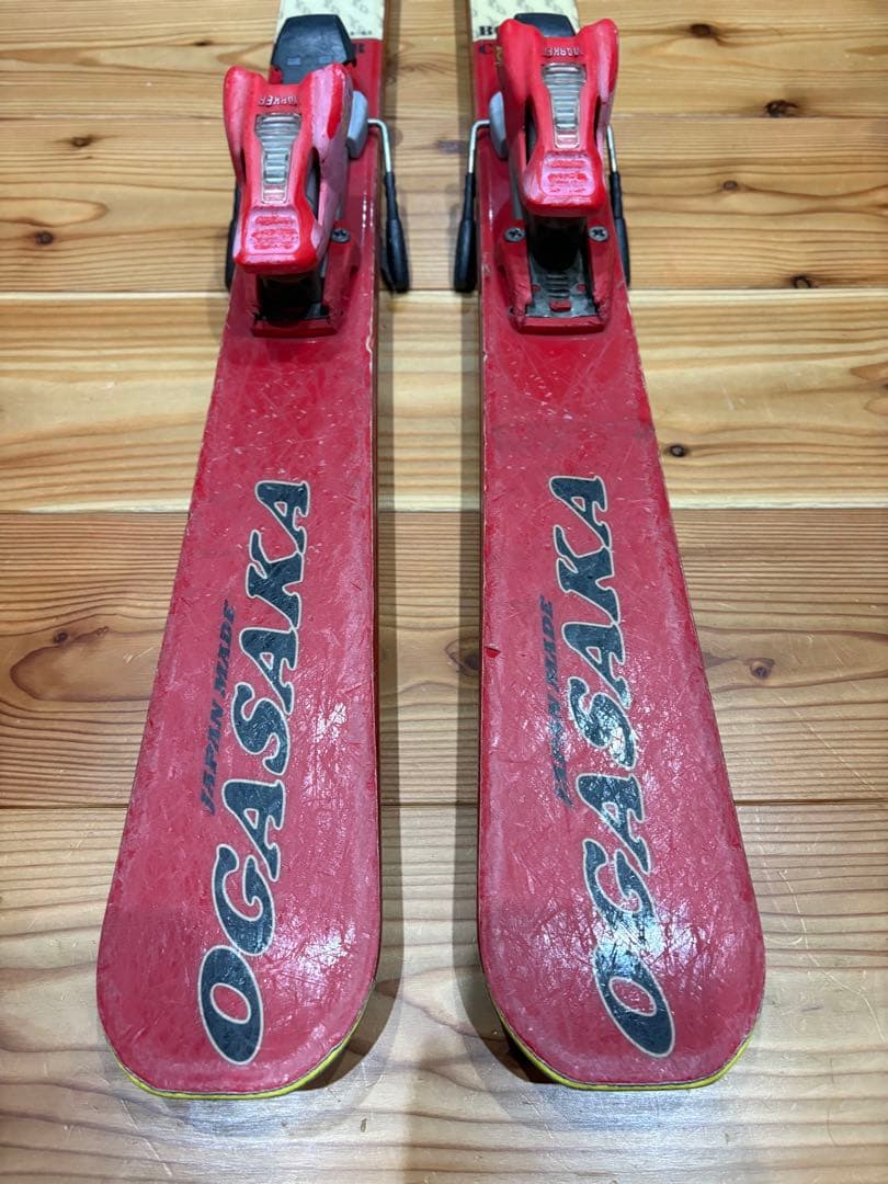 OGASAKA　スキー板 ヨーイドンストック付き　ジュニア用セット