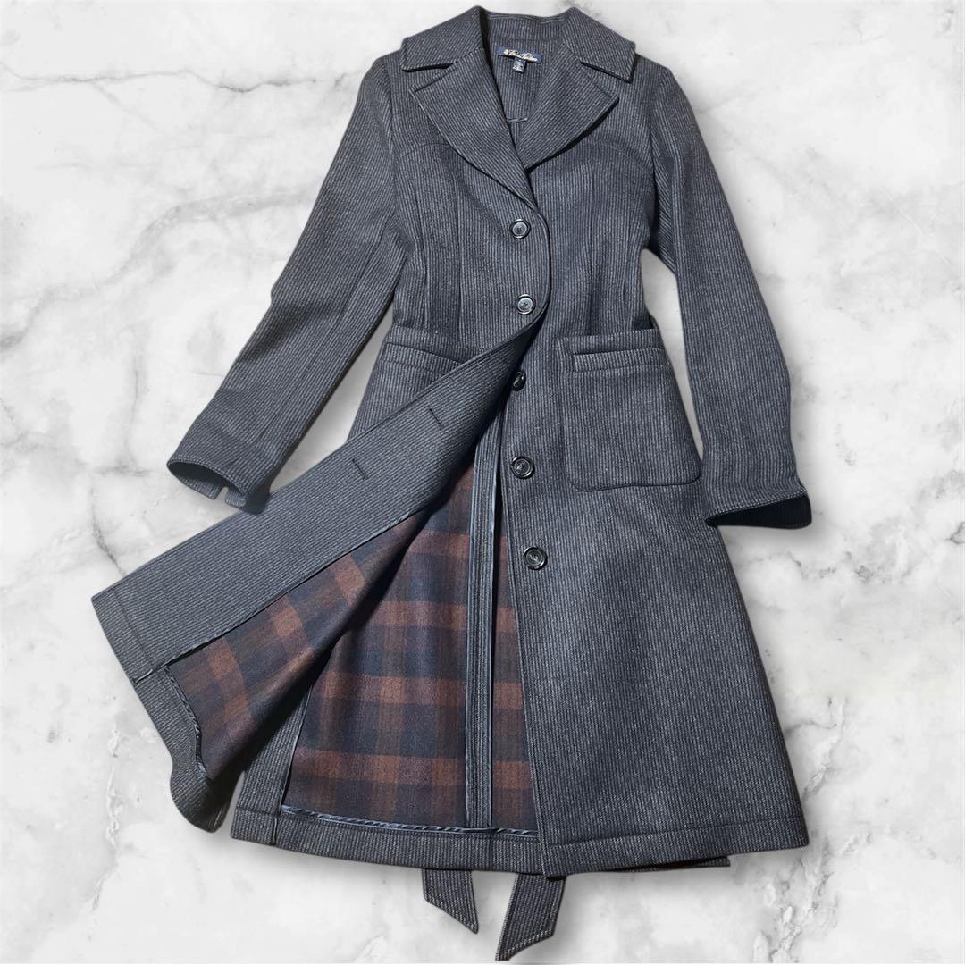 Brooks Brother(ブルックスブラザーズ) ロングコート グレー美品