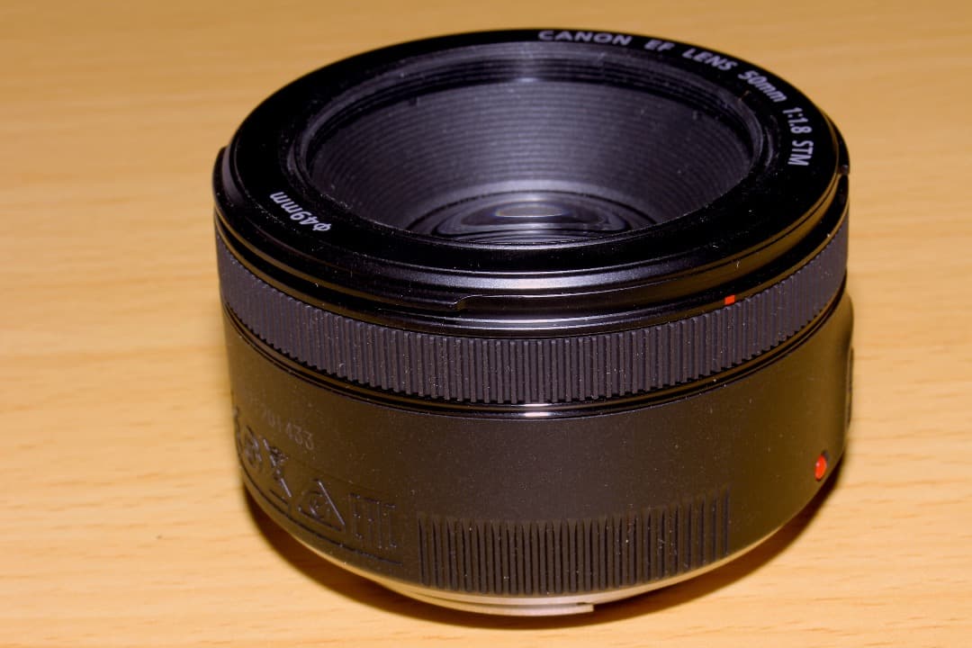 新品 Canon EF 50mm f/1.8 STM レンズ フード付