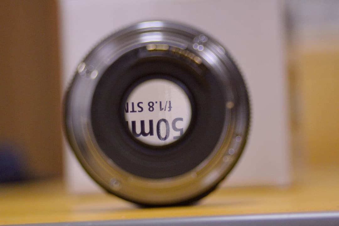 新品 Canon EF 50mm f/1.8 STM レンズ フード付