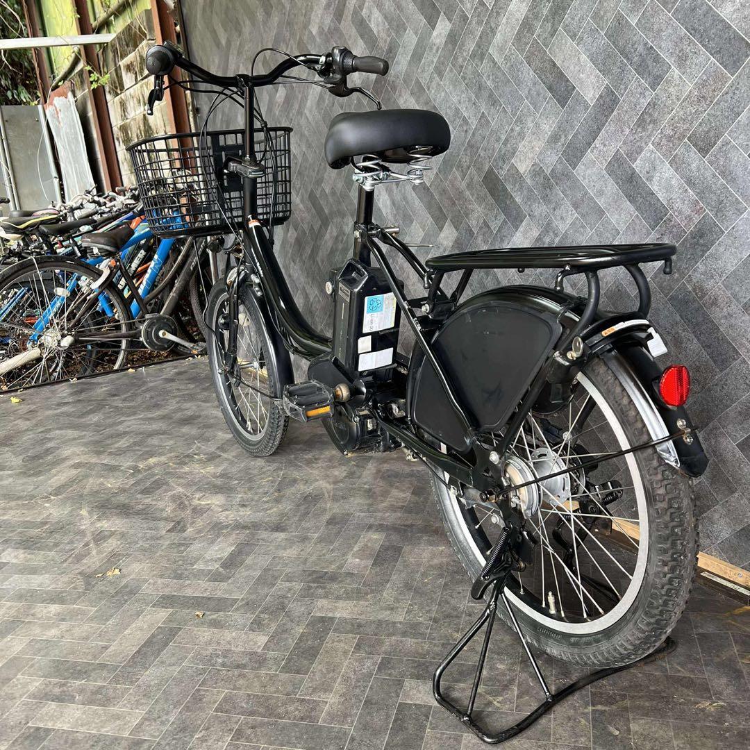 電動アシスト自転車 シティタイプ 黒バッテリー12。3AH