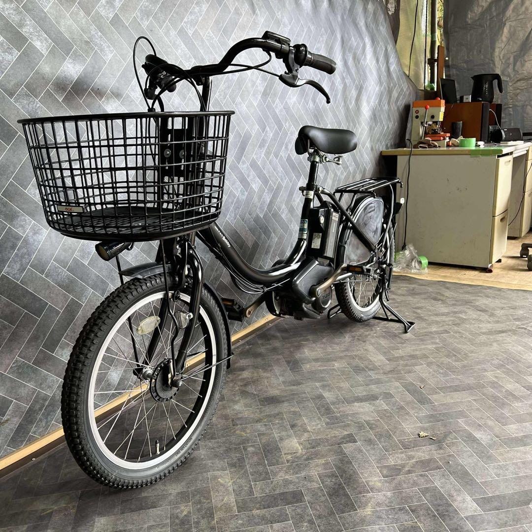 電動アシスト自転車 シティタイプ 黒バッテリー12。3AH