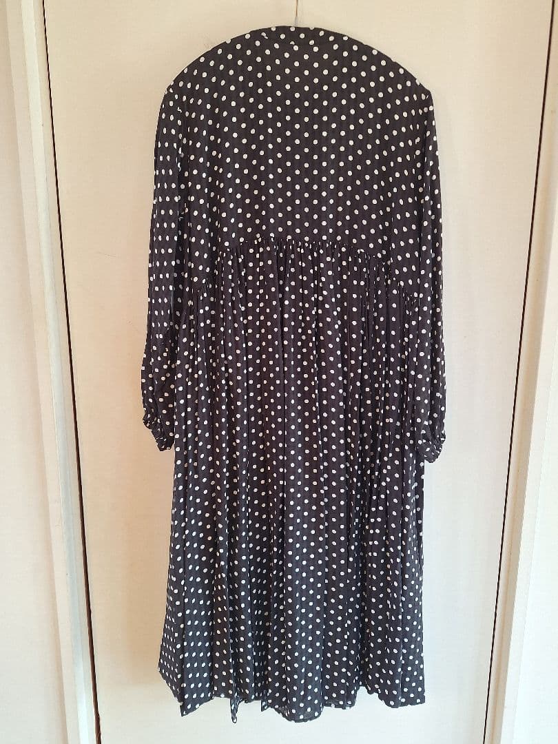 豆太郎様用　BEARDSLEY ドットギャザーワンピース【新品タグ付き】