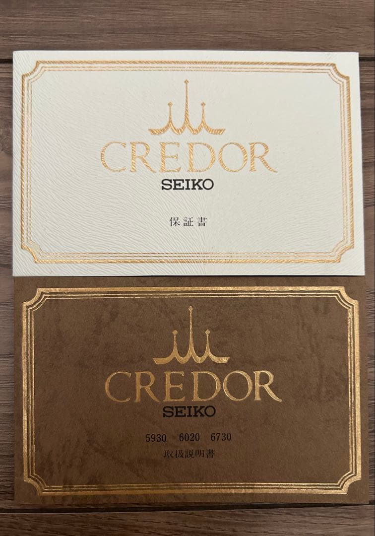 ぐ*ち様 SEIKO セイコー CREDOR メンズクォーツ腕時計 6730-5