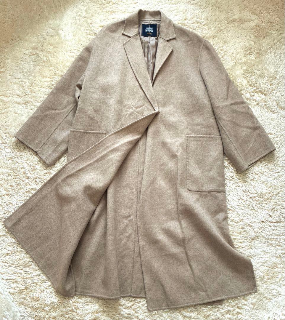 ちい！SLOBE IENA HAMILTONダブルフェイスウールチェスター