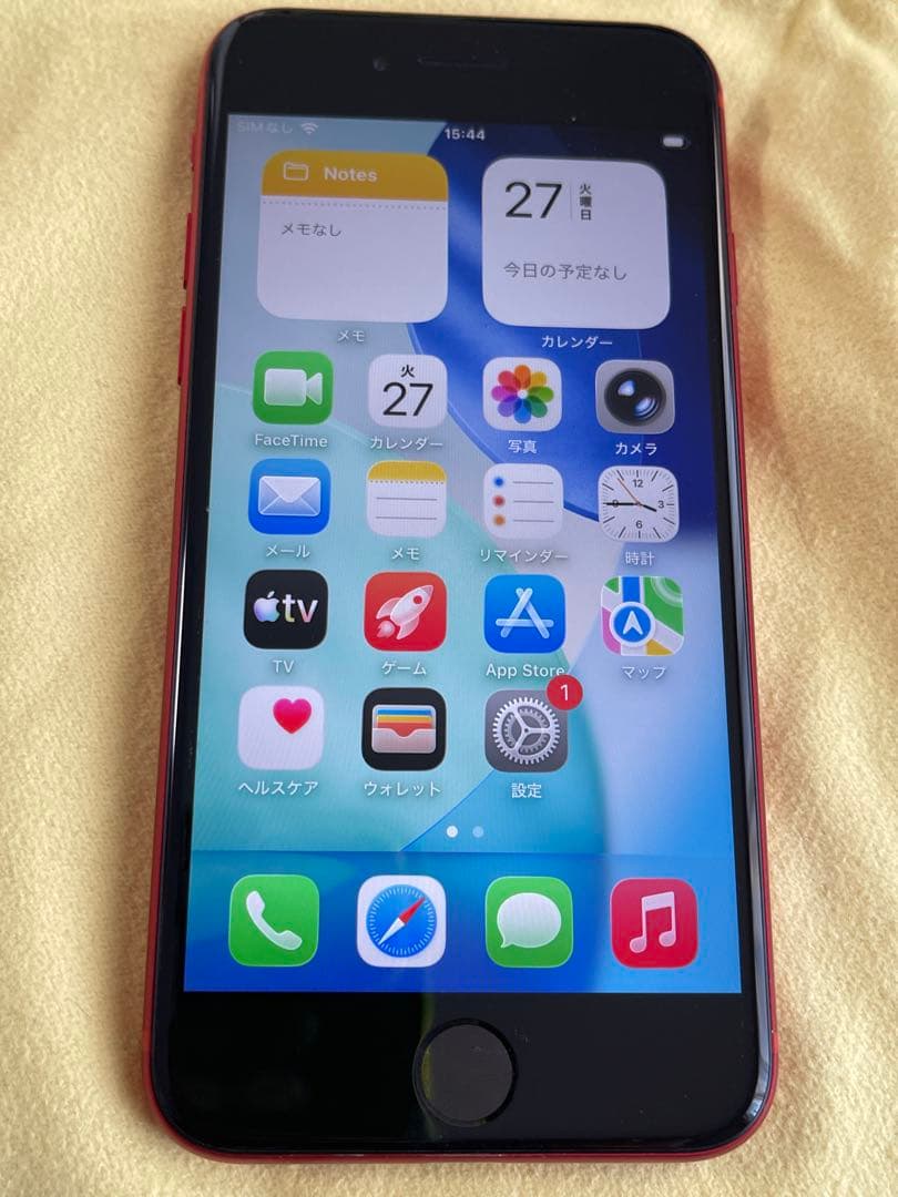 iPhone SE2 第2世代 128GB レッド ②