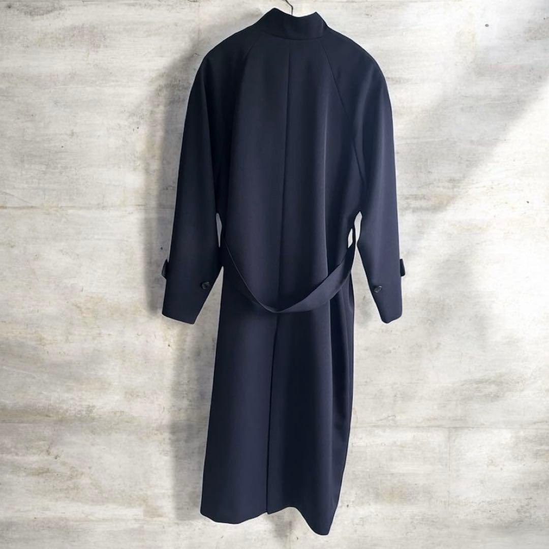 TOMORROWLAND トゥモローランドネイビートレンチコート美品