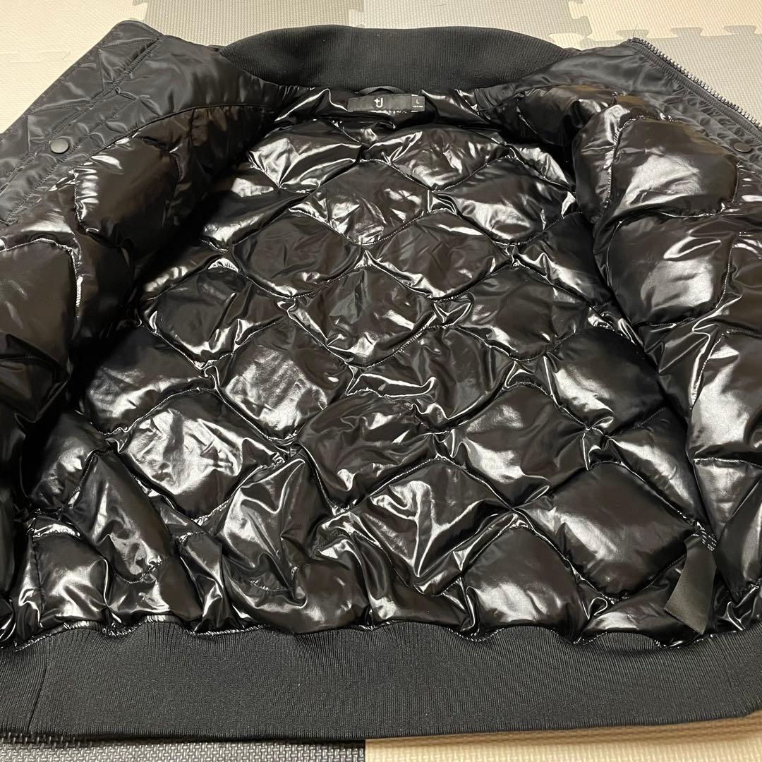 【美品】UNIQLO +J ボンバージャケット　MA-1　ブラック