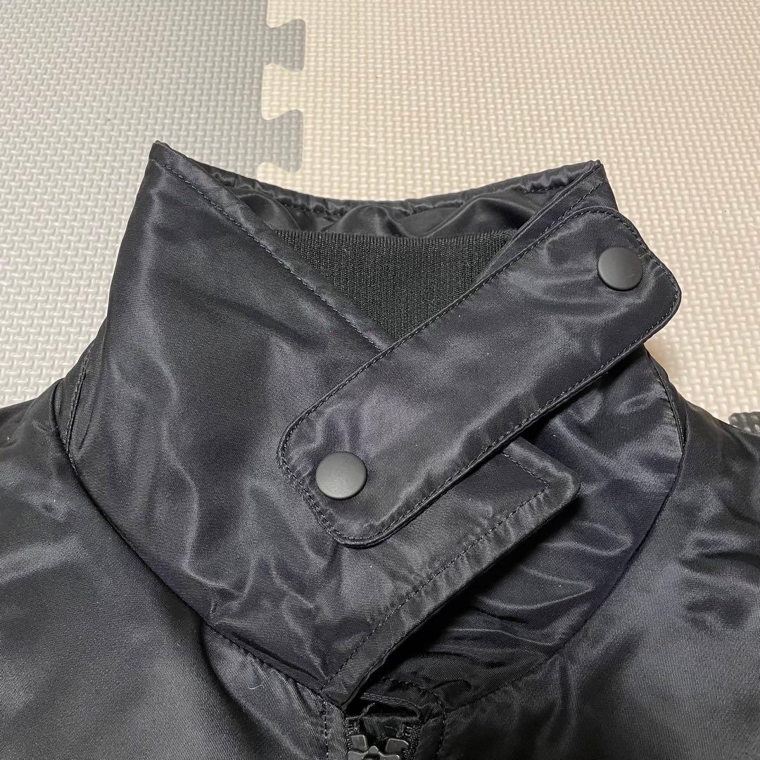 【美品】UNIQLO +J ボンバージャケット　MA-1　ブラック