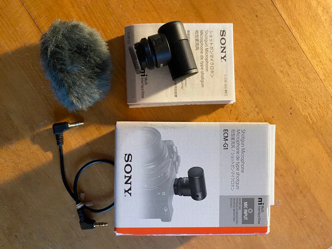 その他 sony ecm-g1