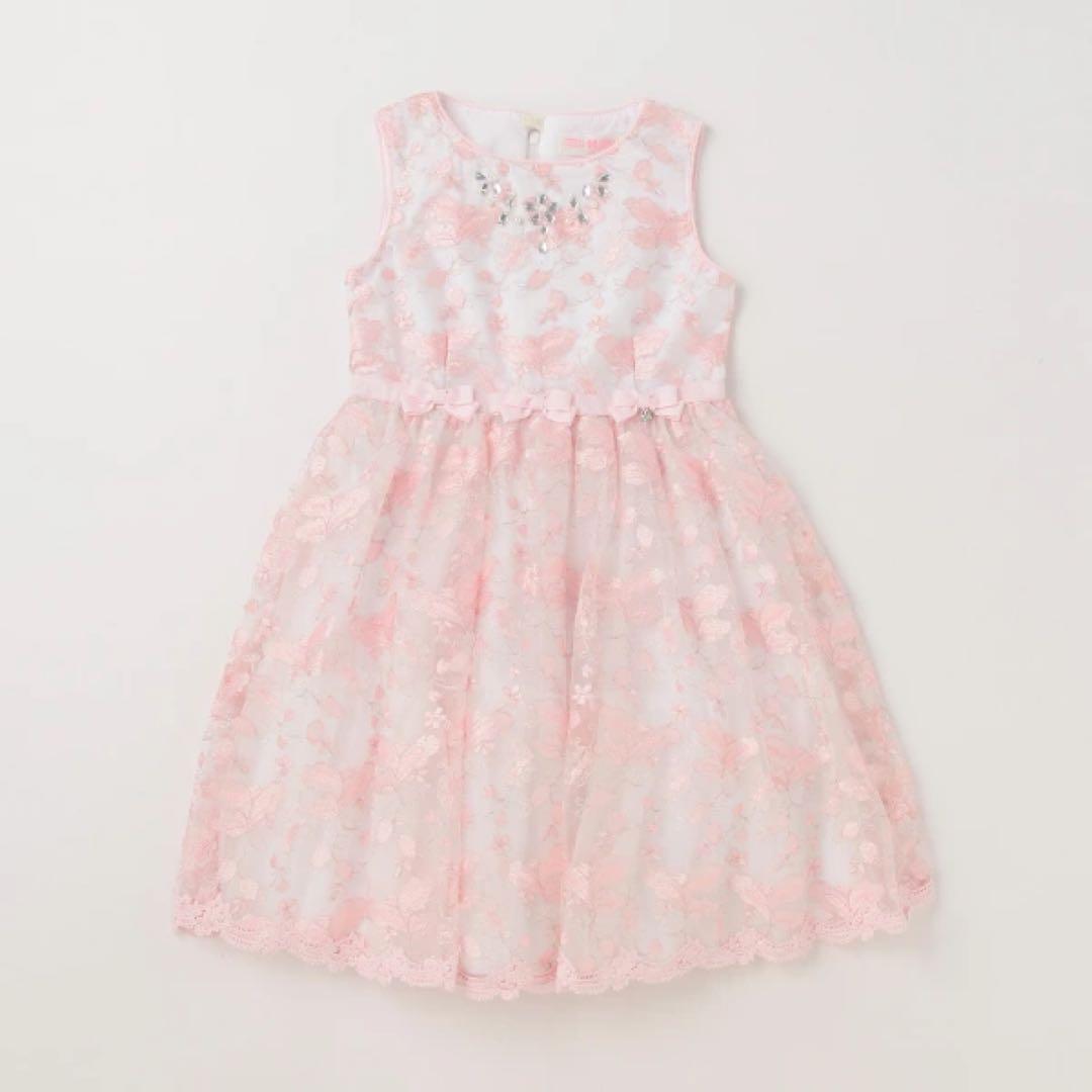 【美品】Mezzo Piano メゾピアノ ドレス 130cm 入学式・卒園式