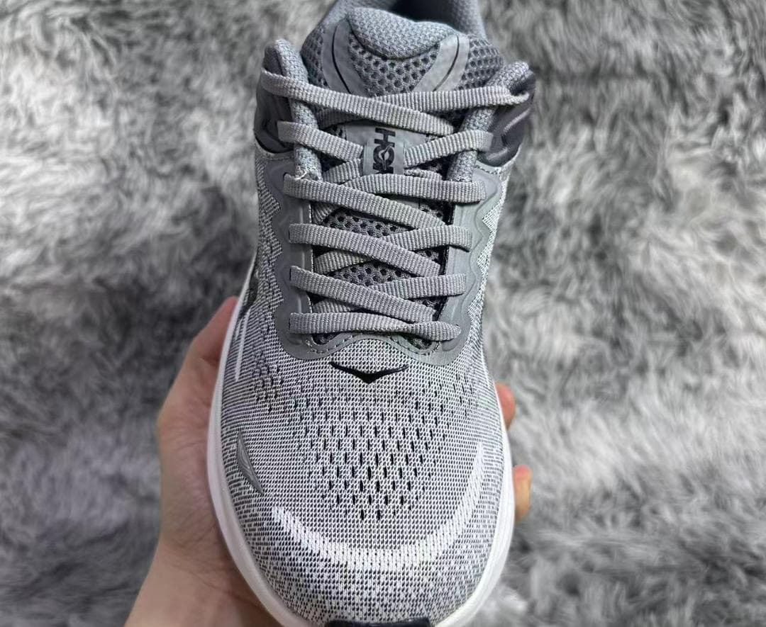 HOKA ONE ONE BONDI9 ボンダイ9スニーカー グレー24.5cm