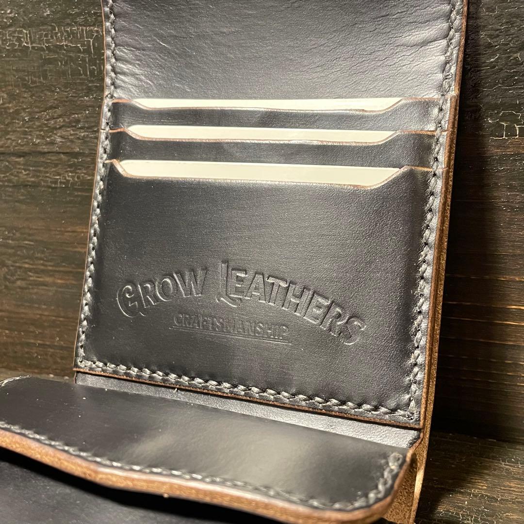 HORWEEN クロムエクセル　ショートトラッカーウォレット　三つ折り