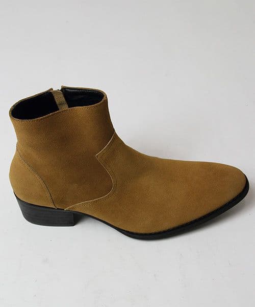 希少！JACKROSE×Luv maison スウェードサイドジップリングブーツ