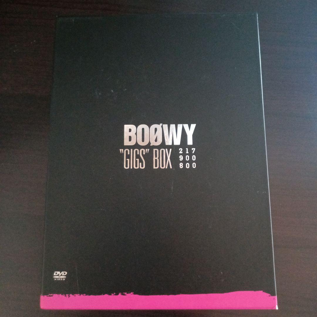 BOOWY“GIGS”BOX