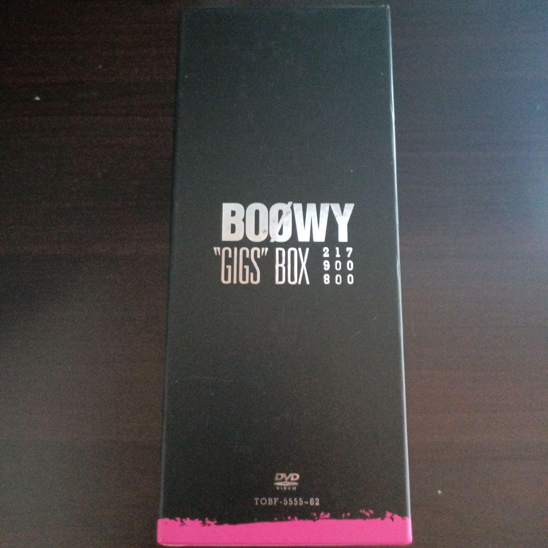 BOOWY“GIGS”BOX