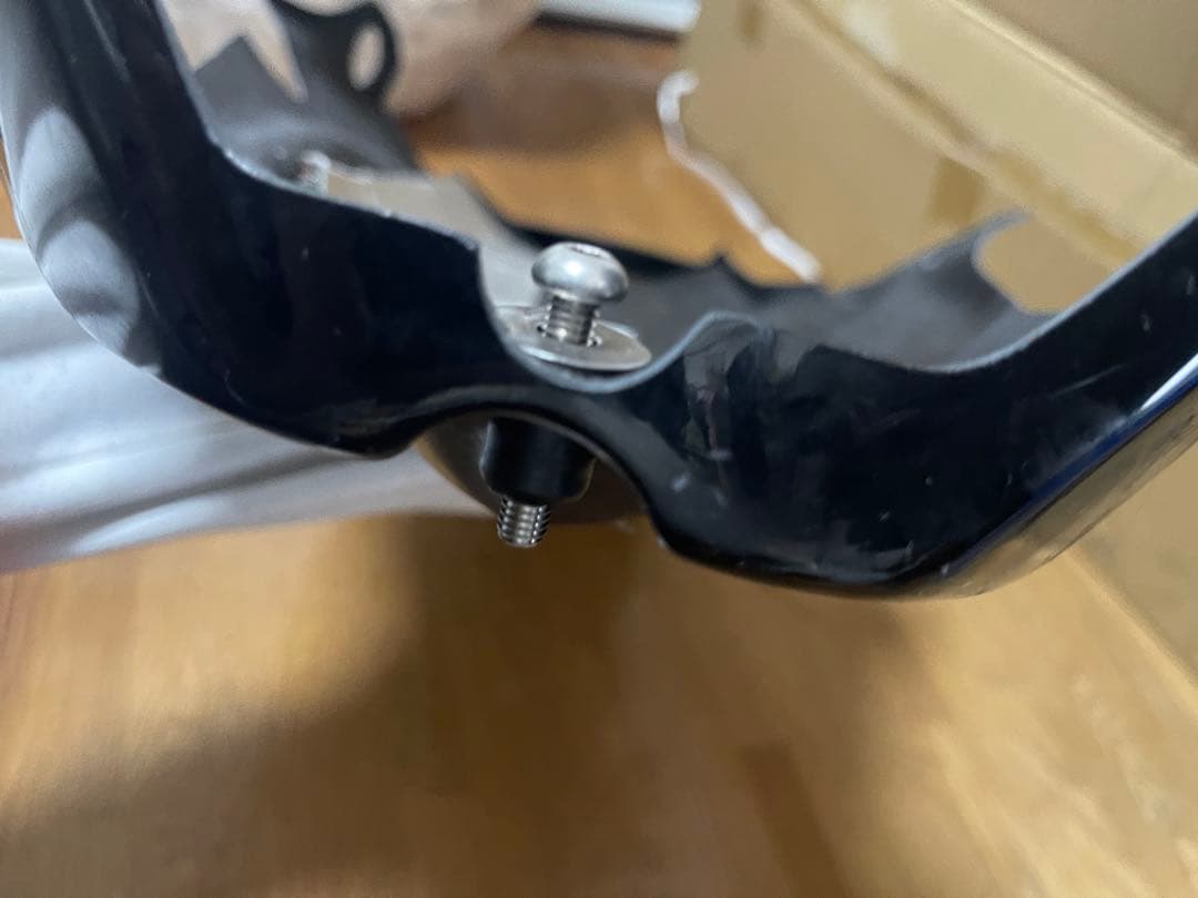 バイク カウル ブラック プラスチック