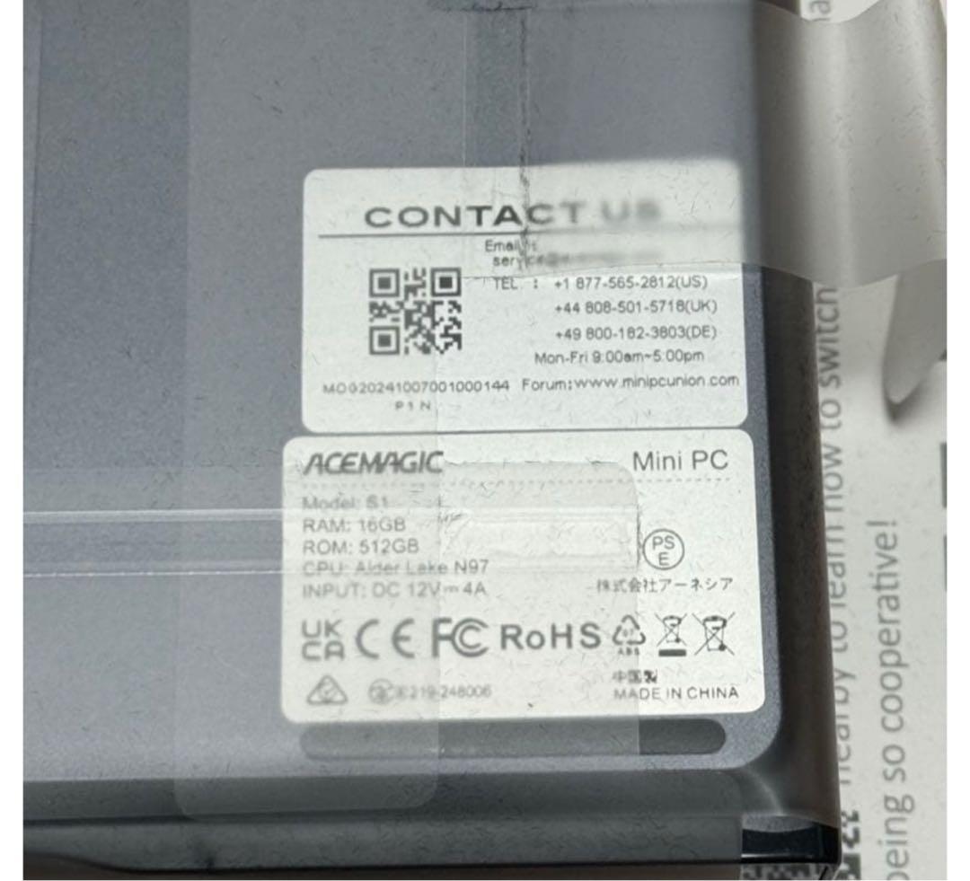 ミニpc N97 mini pc最新型 動作軽い最大3.6GHz 小型pc