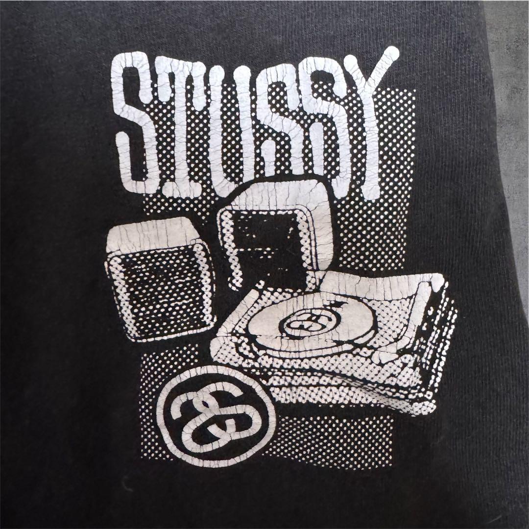 STUSSY 90s グラフィック長袖Tシャツ L