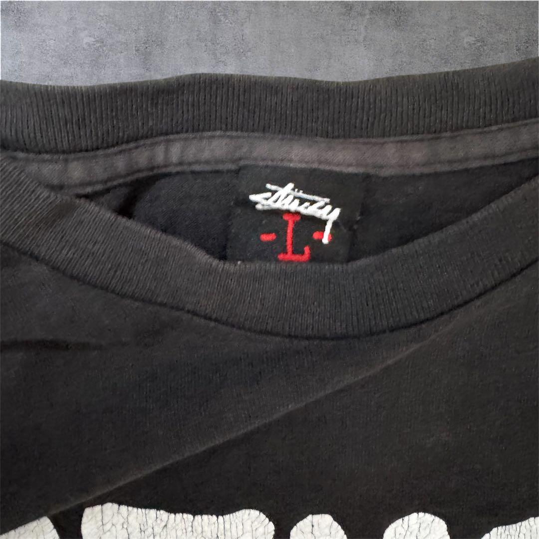 STUSSY 90s グラフィック長袖Tシャツ L
