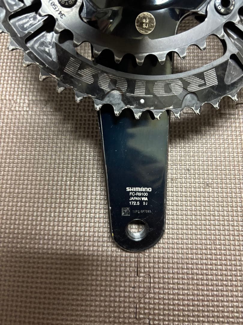 デュラエース FC-R9100 172.5mm11sQ-RINGS 50-34T