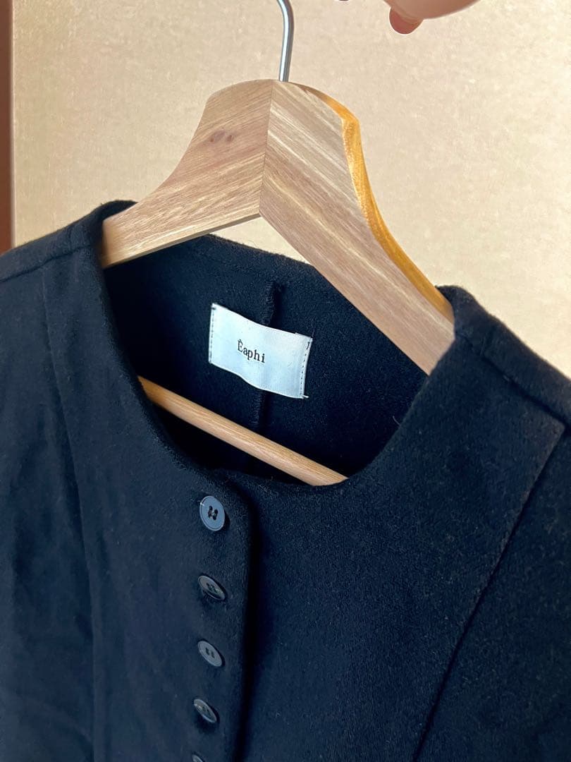 【eaphi】CURVE CUT LINE JACKET