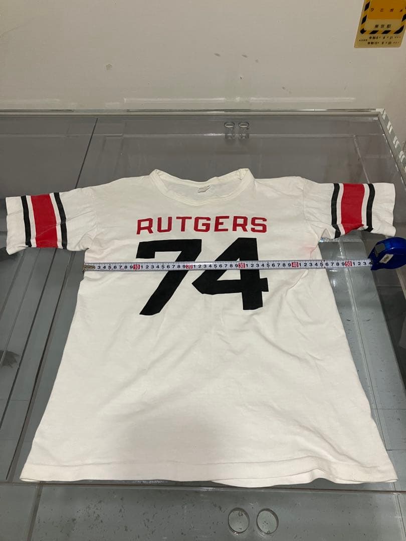 チャンピオン60s染み込みフットボールTシャツＬ