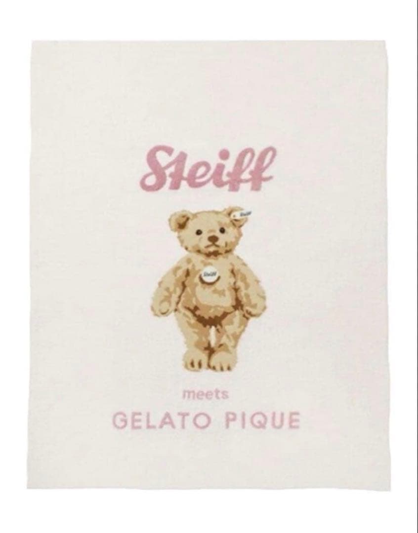 ★新品タグ付★完売★ジェラートピケシュタイフJamesジャガードマルチカバーP★