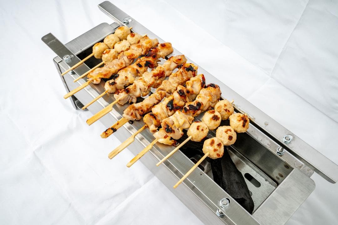 炭火用　焼鳥器　やきとり機　みたらし団子　串焼き機