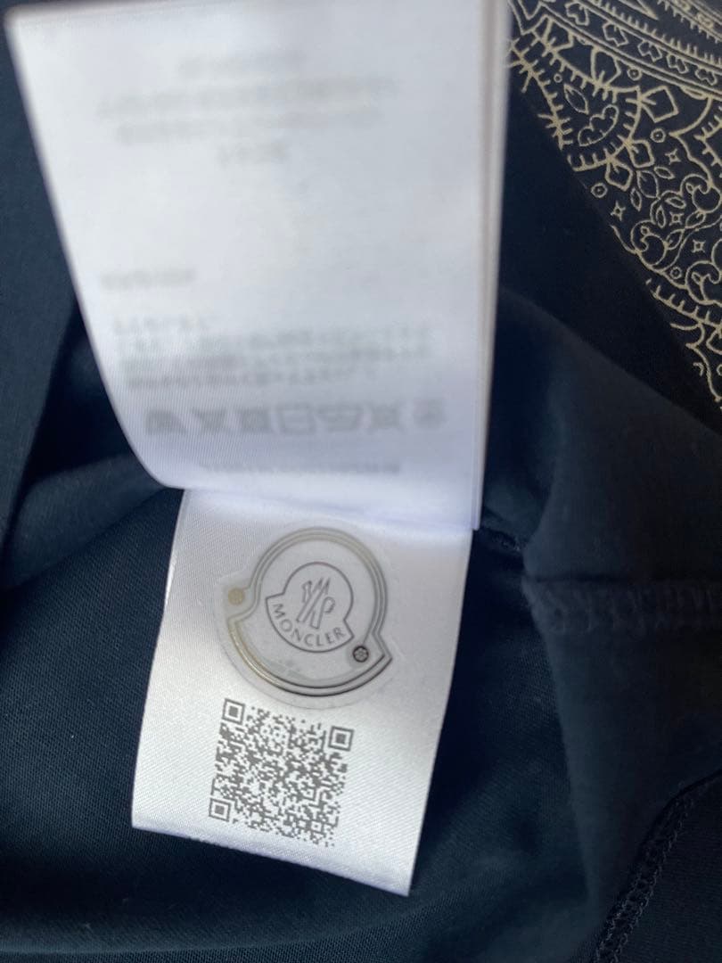 MONCLER Tシャツ Lサイズ ネイビー