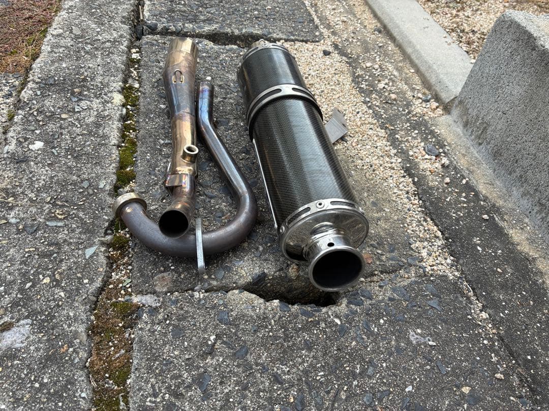 Dトラッカー125 OVER マフラー