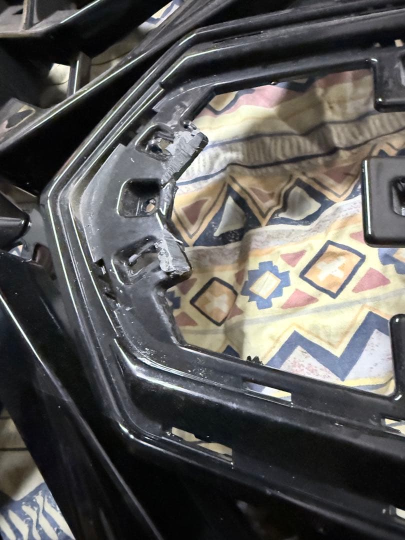 SUPERIORフロントグリル アルファード30後期 エアロボディ用