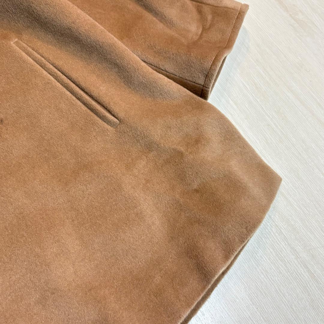 極美品 MaxMara マックスマーラ ウール チェスターコート キャメル36